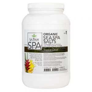 LA PALM Sea Spa Salts, Tropical Citrus - Сіль для рук і ніг з морськими мінералами, 3785 мл