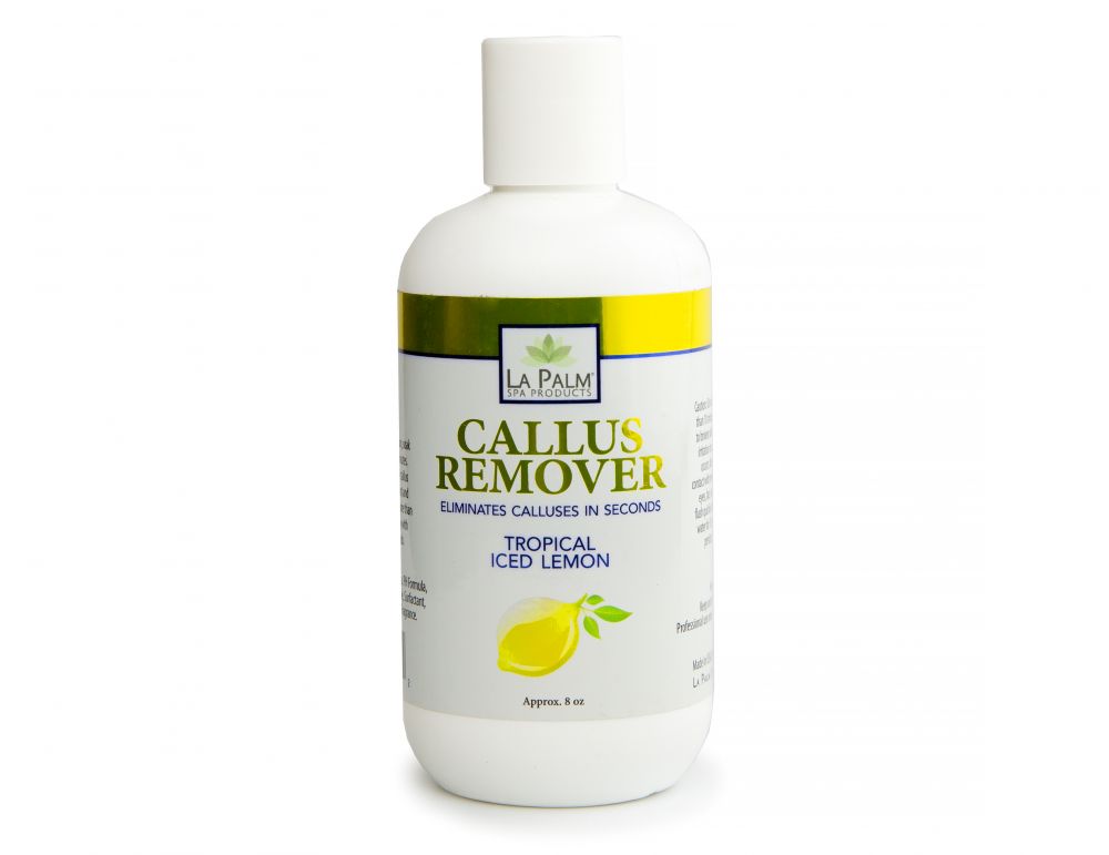 LA PALM Callus Remover, Tropical Iced Lemon - Засіб для видалення мозолів і натоптишів, 236 мл