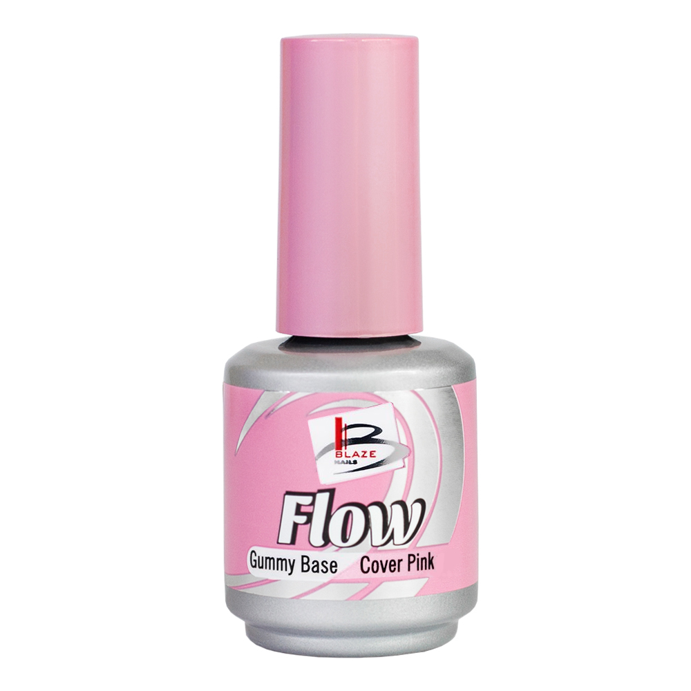 Камуфлююча база для гель-лаку BLAZE Flow Cover Pink 15 мл