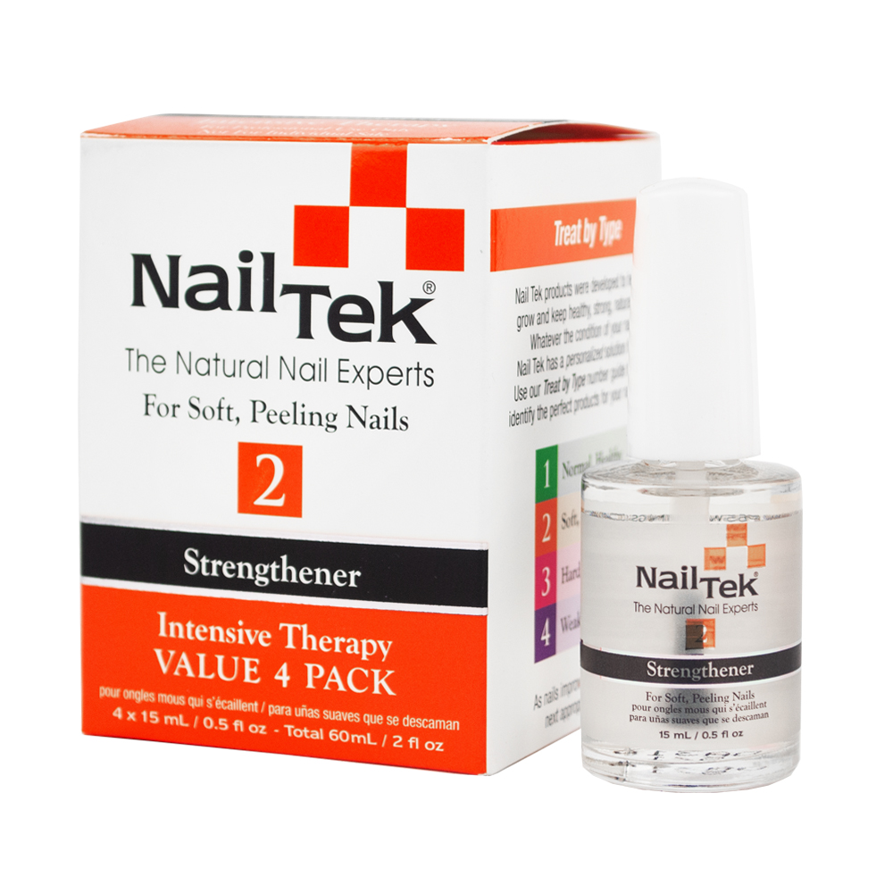 NAIL TEK Intensive Therapy 2 - Засіб для м'яких нігтів і нігтів, що шаруються, 15 мл