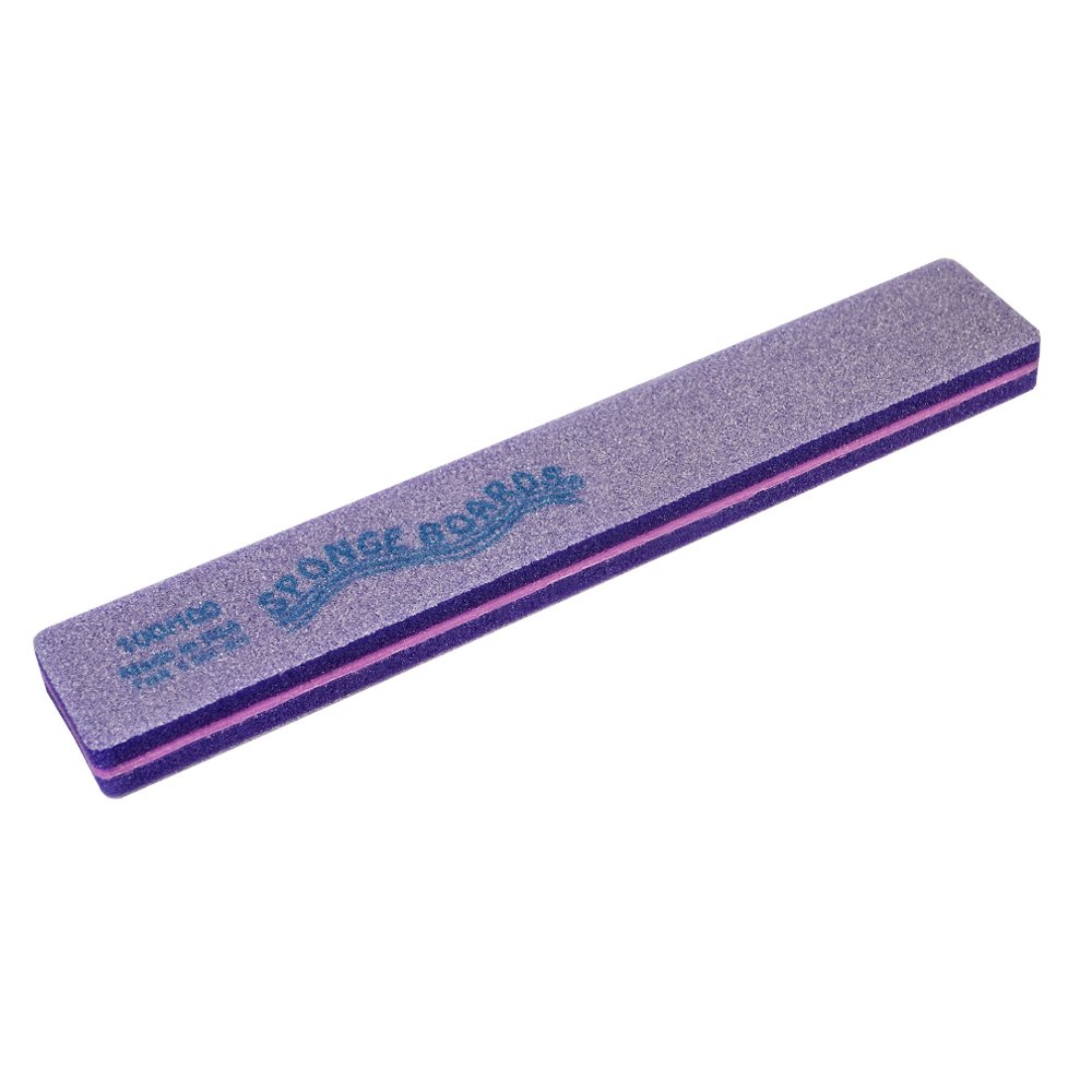 SPONGE BOARD Jumbo - шліфувальник спонжевий широкий фіолетовий 100/100