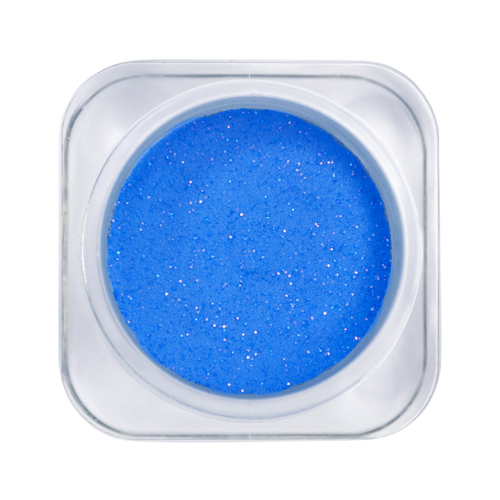 BLAZE Color Powder - глітерна акрилова пудра, ELECTRIC BLUE GLITTER, 7 мл