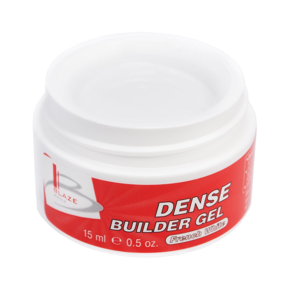 BLAZE Dense Builder Gel, French White - УФ гель конструюючий густий, 15 мл