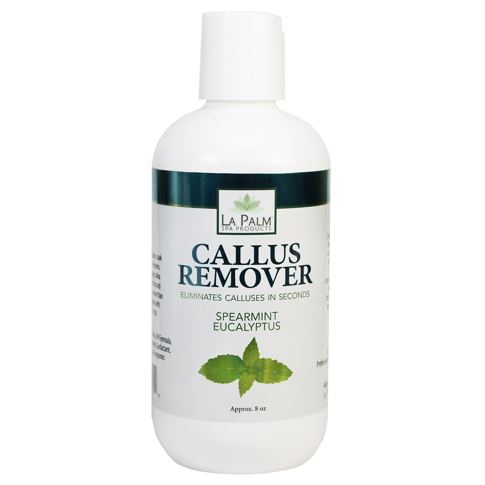 LA PALM Callus Remover, Spearmint Eucalyptus - Засіб для видалення мозолів і натоптишів, 236 мл