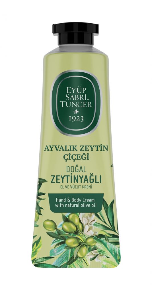 Парфумований крем для рук і тіла EST Ayvalık Olive з бджолиним воском і олією Ши 50 мл