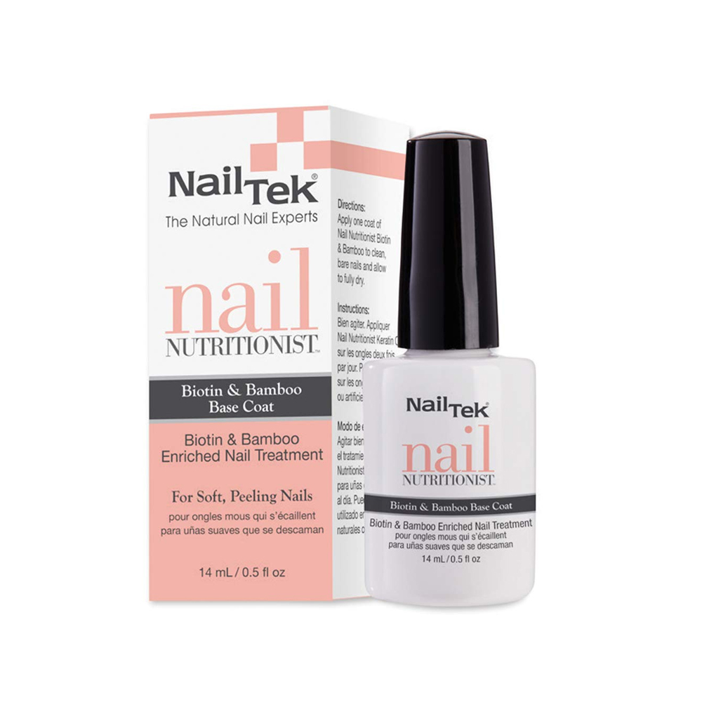 Засіб NAIL TEK Nutritionist Bamboo & Biotin для м'яких слабких нігтів і нігтів що шаруються 15 мл