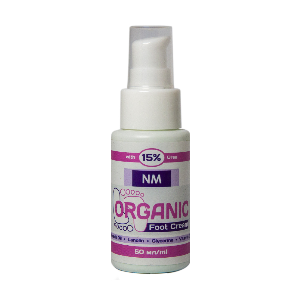 Крем для ніг NM Organic Foot Cream 15% сечовини 50 мл