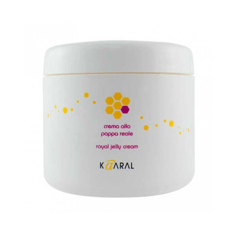 Поживна крем-маска для волосся KAARAL Royal Jelly Cream з бджолиним молочком 500 мл